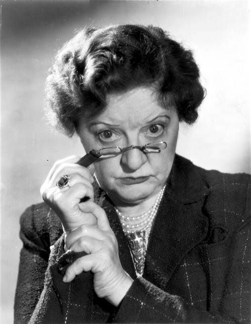 Marion Lorne on Long Sleeve Top and posed Photo Print - Item # VARCEL701516