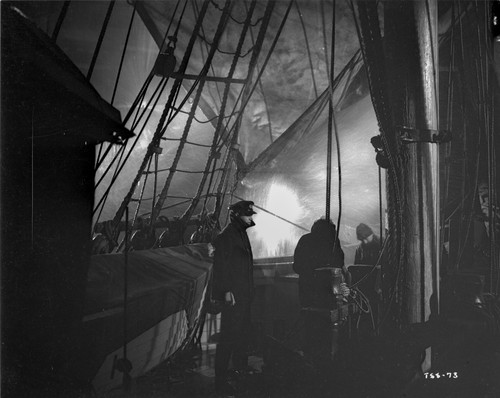 On the set of The Devil's Skipper Photo Print - Item # VARCEL701493