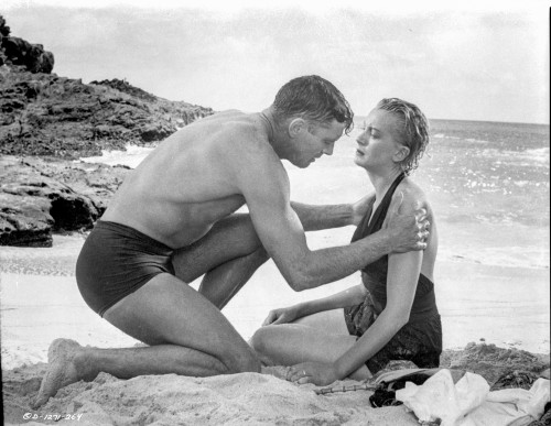 From Here To Eternity Man and Woman on Seashore Photo Print - Item # VARCEL701527
