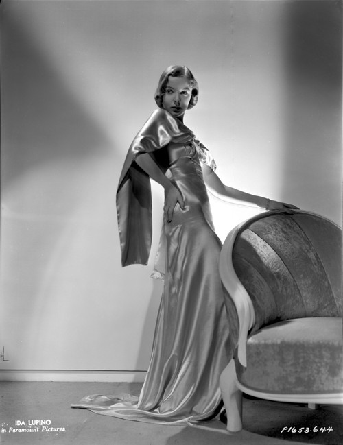 Ida Lupino on a Silk Dress and Hand on Waist Photo Print - Item # VARCEL701564