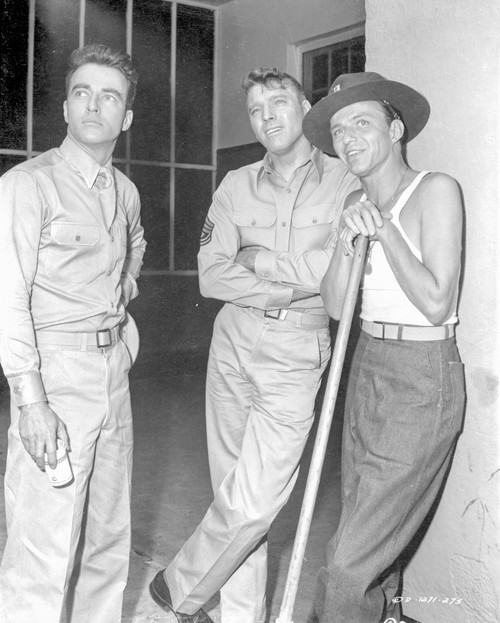 From Here To Eternity Three Men in Khaki Suit Looking at Something Photo Print - Item # VARCEL701541