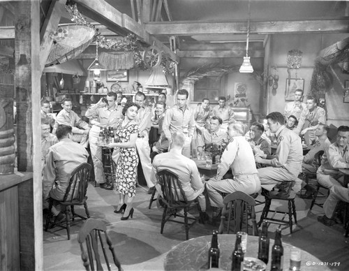 From Here To Eternity Crowd gathered in Bar Photo Print - Item # VARCEL701569