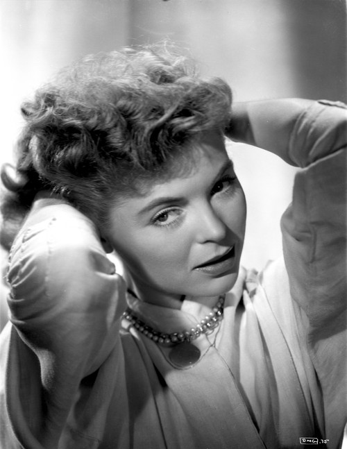 Dorothy McGuire on a Long Sleeve and Hands on Head Pose Photo Print - Item # VARCEL701608