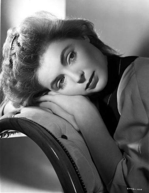 Dorothy McGuire Leaning on a Chair Portrait Photo Print - Item # VARCEL701604