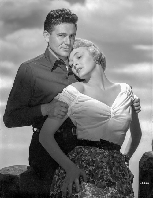 Breaking Point Man Posed with Woman in White Photo Print - Item # VARCEL701650