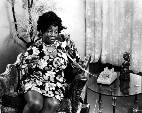 Butterfly McQueen taking a phone call Photo Print - Item # VARCEL701654