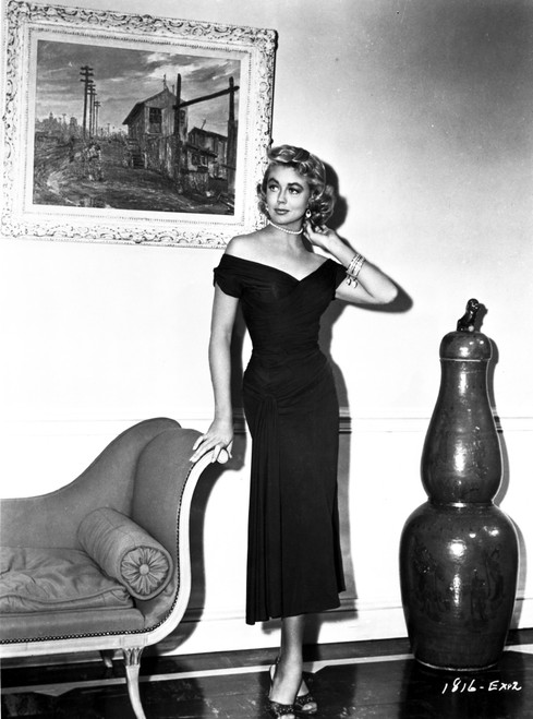 Dorothy Malone on Off Shoulder dress Portrait Photo Print - Item # VARCEL701723