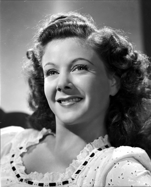 Nancy Marlow smiling in Dress Photo Print - Item # VARCEL701836