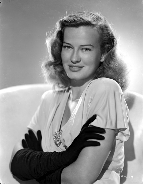 Osa Massen on an Evening Gloves Portrait Photo Print - Item # VARCEL701998
