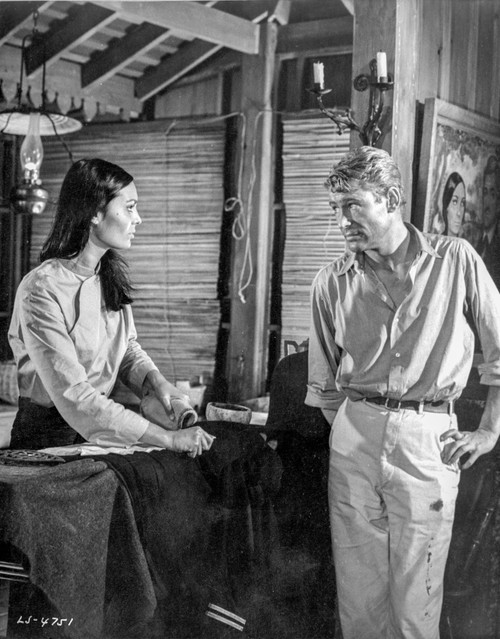 Lord Jim Talking Serious in Black and White Photo Print - Item # VARCEL702010