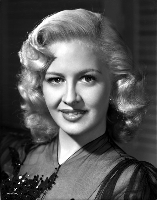 Marilyn Maxwell Posed in Black Dress with a Smile Photo Print - Item # VARCEL702054