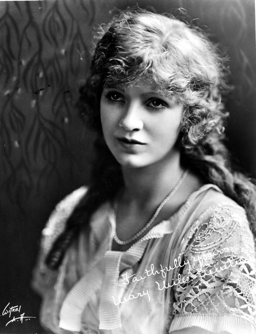 Mary Minter on an Embroidered Top Portrait Photo Print - Item # VARCEL702141