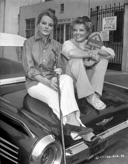Guess Who's Coming To Dinner smiling on Top of The Car Photo Print - Item # VARCEL702183