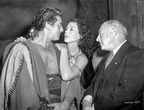 On the set of Samson and Delilah Photo Print - Item # VARCEL702187