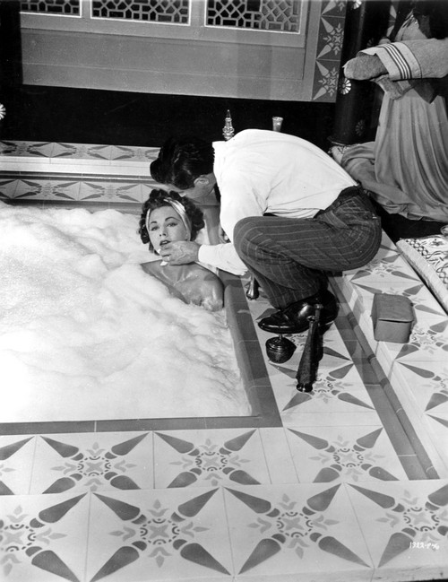 A Film Still Of Maria Montez in A Spa Bath Photo Print - Item # VARCEL702200