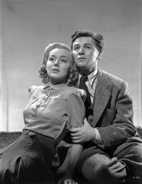 A Portrait Of John Garfield And Anne Shirley From Saturday's Children Photo Print - Item # VARCEL702274