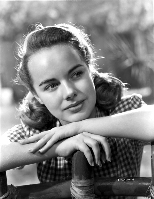 Terry Moore on a Checkered Top Portrait Photo Print - Item # VARCEL702346
