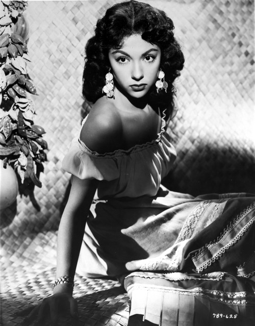 Rita Moreno on a Dress Portrait Photo Print - Item # VARCEL702394