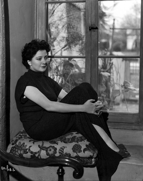 Helen Morgan on a Dress and sitting Photo Print - Item # VARCEL702408