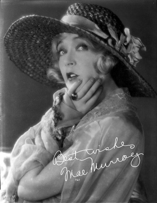 Mae Murray on a Hat Portrait Photo Print - Item # VARCEL702472
