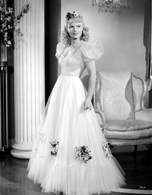 Anna Neagle on a Gown Photo Print - Item # VARCEL702501