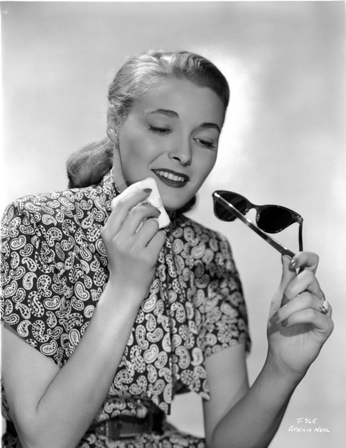 Patricia Neal on a Printed Dress Photo Print - Item # VARCEL702535