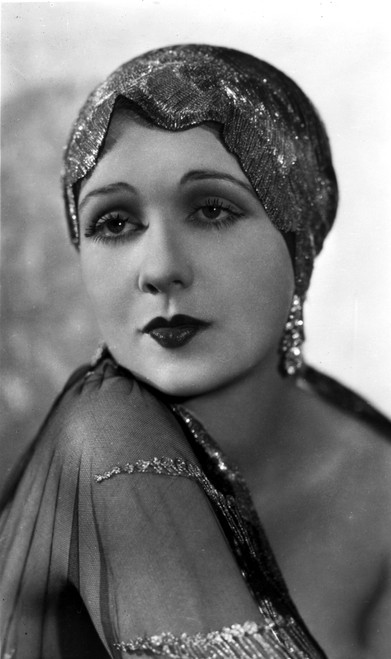 Anita Page on a See Through Shawl Portrait Photo Print - Item # VARCEL702857