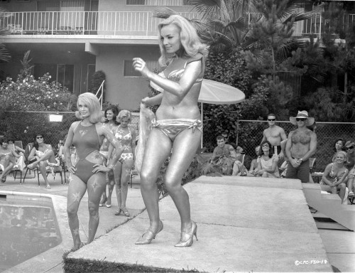 For Singles Only Lady Dancing in Swim Suit Attire Photo Print - Item # VARCEL702833