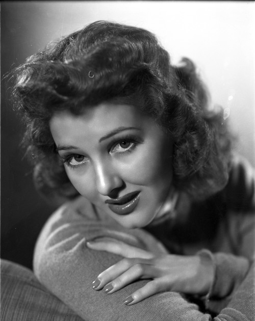 Jean Parker Chin on Shoulder Portrait Photo Print - Item # VARCEL702910