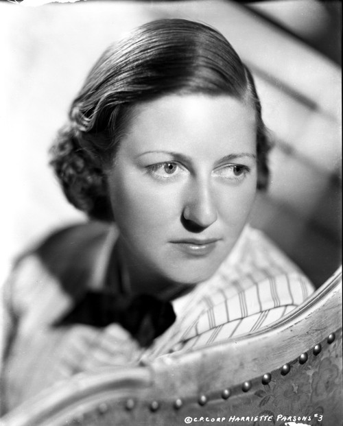 Louella Parsons Looking Away in a Printed Top Portrait Photo Print - Item # VARCEL702990