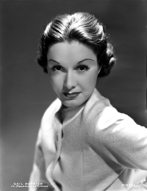 Gail Patrick on a Long Sleeve Top sitting Portrait Photo Print - Item # VARCEL702999