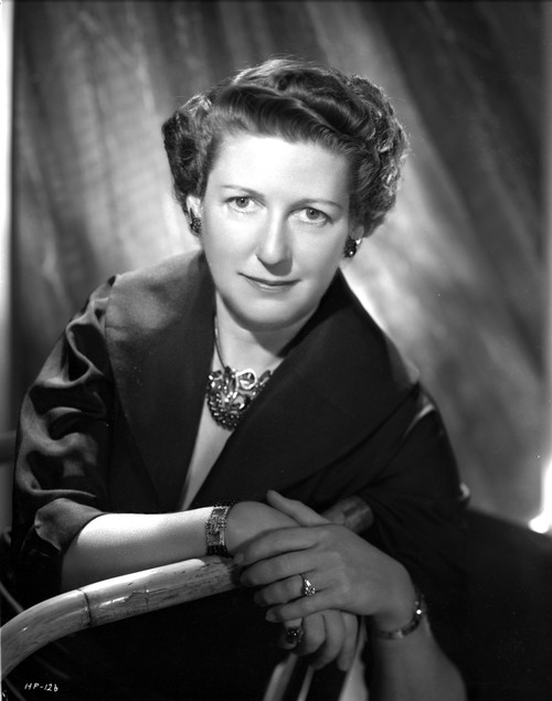 Louella Parsons on a Dark Top and Leaning Photo Print - Item # VARCEL702986