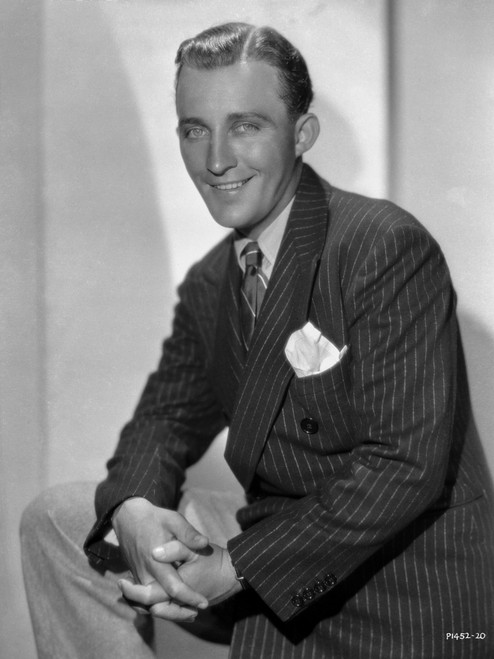 Bing Crosby Posed Black Suit Portrait Photo Print - Item # VARCEL688822