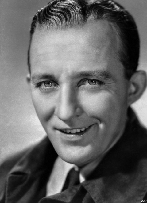 Bing Crosby smiling in Tuxedo Close Up Portrait Photo Print - Item # VARCEL688827