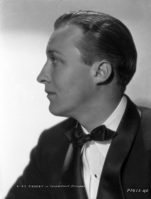 Bing Crosby Facing Side View wearing Tuxedo Portrait Photo Print - Item # VARCEL688832