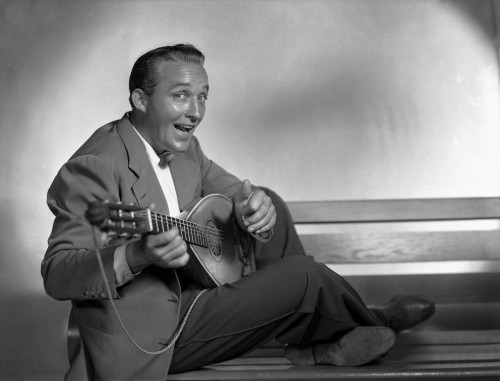 Bing Crosby Playing Guitar in Classic Photo Print - Item # VARCEL688846