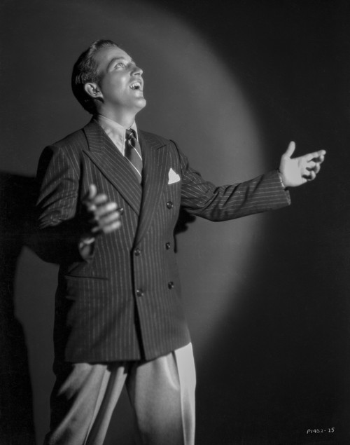 Bing Crosby Posed while Looking Up, wearing Tuxedo Portrait Photo Print - Item # VARCEL688843