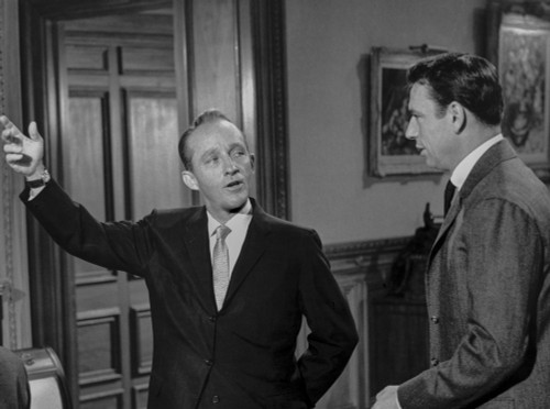Bing Crosby Discussing with Man, wearing Tuxedo Excerpt from Film Photo Print - Item # VARCEL688854