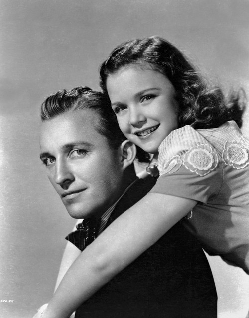 Bing Crosby with a girl Photo Print - Item # VARCEL688868
