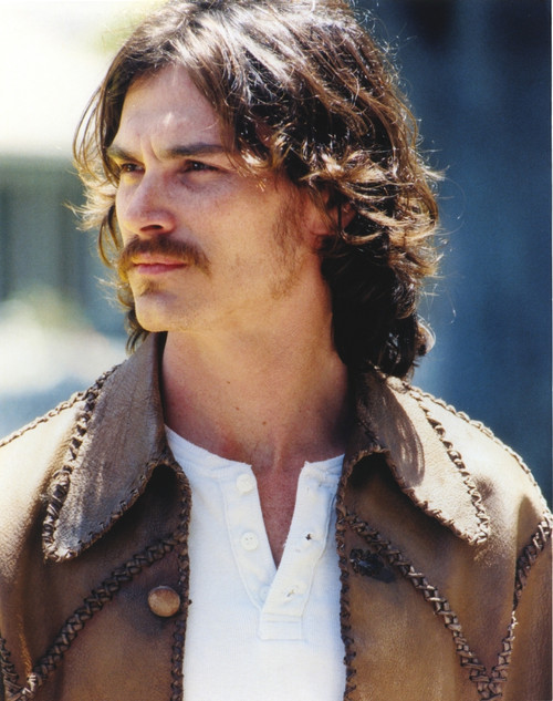 Billy Crudup Portrait in Brown Leather Jacket Photo Print - Item # VARCEL688898