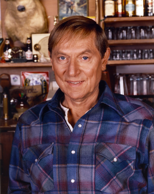 John Cullum Posed in Blue Plaid Jacket Photo Print - Item # VARCEL688903