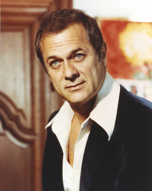 Tony Curtis Portrait wearing Black Suit Photo Print - Item # VARCEL688922