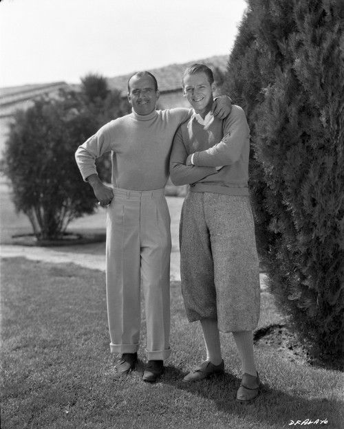 Douglas Fairbanks and Douglas Fairbanks Jr Photo Print - Item # VARCEL688960
