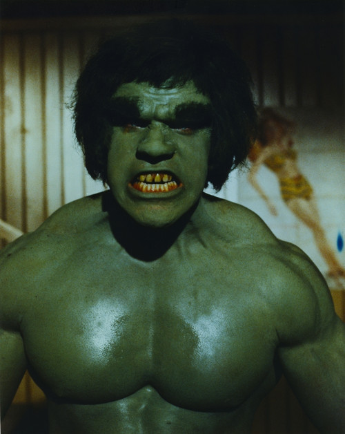 Lou Ferrigno Posed as Incredible Hulk Photo Print - Item # VARCEL689078