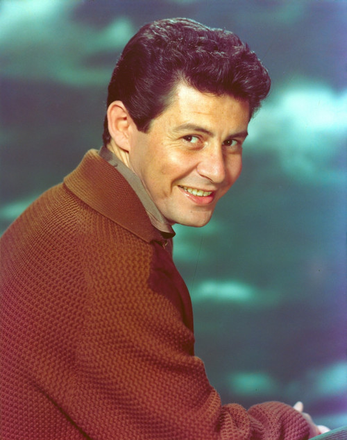 Eddie Fisher wearing Brown Sweater Portrait Photo Print - Item # VARCEL689111