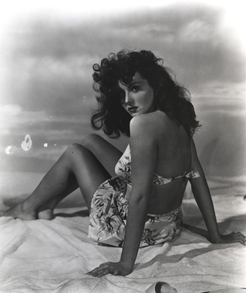 Rhonda Fleming posing in a swimsuit Photo Print - Item # VARCEL689127