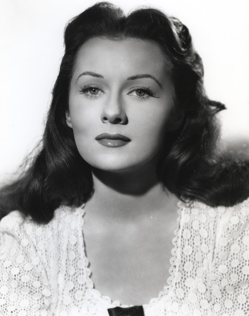 Rhonda Fleming Posed in White Blouse Photo Print - Item # VARCEL689138