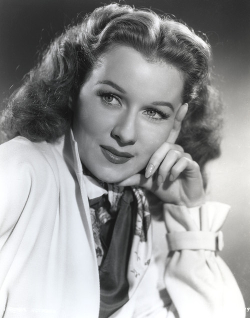 Rhonda Fleming Leaning on Hand Photo Print - Item # VARCEL689139