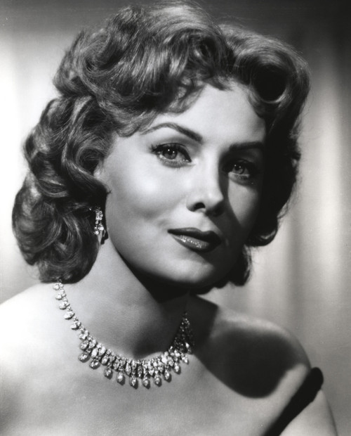 Rhonda Fleming smiling in Portrait Photo Print - Item # VARCEL689141