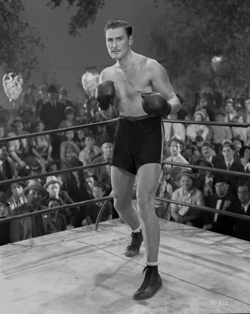 Errol Flynn Posed in Boxing Ring Photo Print - Item # VARCEL689186